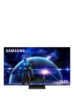 Samsung QE48S90D (2024) OLED HDR 4K Ultra HD Smart AI TV, 48 inch with TVPlus & Dolby Atmos, Graphite Black