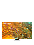 Samsung QE85Q80D (2024) QLED HDR 4K Ultra HD Smart TV, 85 inch with TVPlus & Dolby Atmos, Eclipse Silver