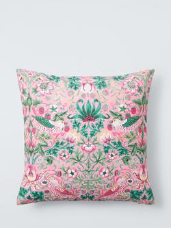 Morris & Co. Strawberry Thief Cushion, Miami, Miami