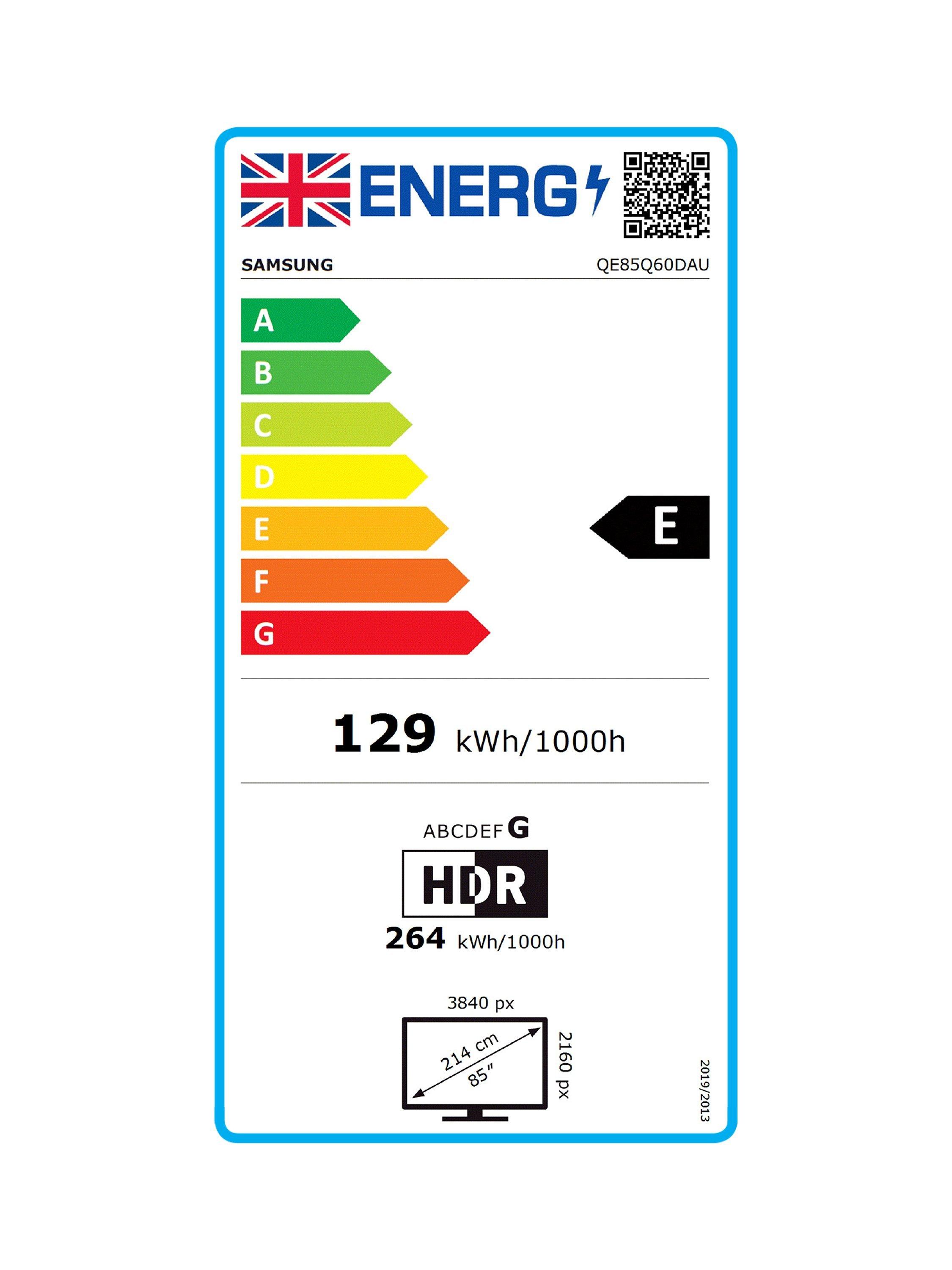 This item is rated G for energy efficiency on a scale from A (most efficient) to G (least efficient).