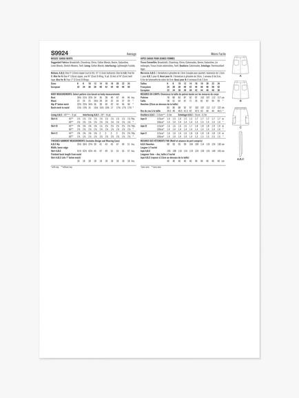 Simplicity Misses' Cargo Mini Skirts Sewing Pattern, S9924 - view 2, Multi