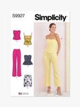 Simplicity Misses' Corsets, Pants and Skirt Sewing Pattern, S9927