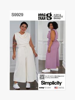 Simplicity Misses' and Women's Lounge Set Sewing Pattern, S9929, Multi