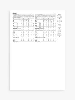 Simplicity Girls' Tops and Skirts Sewing Pattern, S9934 - view 2, Multi