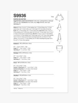 Simplicity Backpack, Bags and Purse Sewing Pattern, S9936 - view 2, Multi