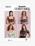 Simplicity Misses' Corset Costumes Sewing Pattern, S9943