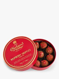 Charbonnel et Walker Raspberry Chocolate Truffles, 110g, Multi