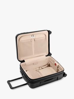 Briggs & Riley Global Carry-On Hard Shell 4-Wheel Spinner 53cm Expandable Cabin Case, 52L - view 2, Black