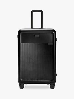 Briggs & Riley Hard Shell 4-Wheel Spinner 76cm Expandable Large Suitcase, 131L, Black