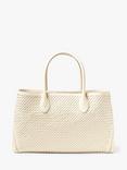 Aspinal of London Slot Weave Leather London Tote Bag