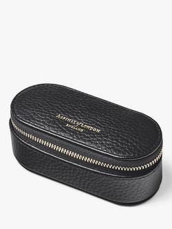 Aspinal of London Pebble Leather Handbag Tidy - view 2, Black