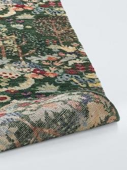 John Lewis Hand Knotted Tree of Life Rug - view 2, Green