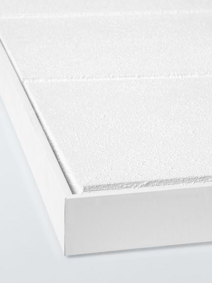 John Lewis 'Modernist' Large Framed Hand Painted 3D Canvas, Set of 2, 140 x 100cm, White - view 2, White