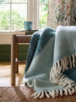 Laura Ashley Bronwen Throw - view 2, Blue
