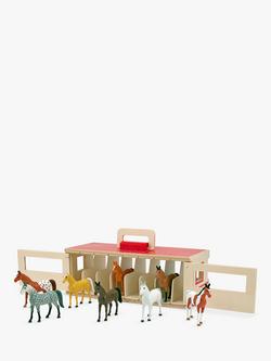 Melissa & Doug Takealong Stable, Multi