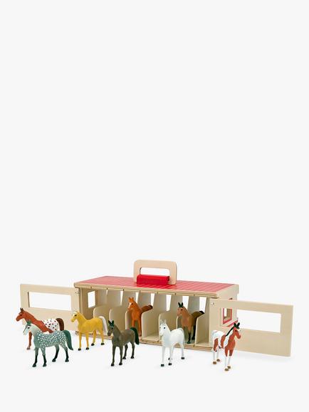 Melissa & Doug Takealong Stable, Multi