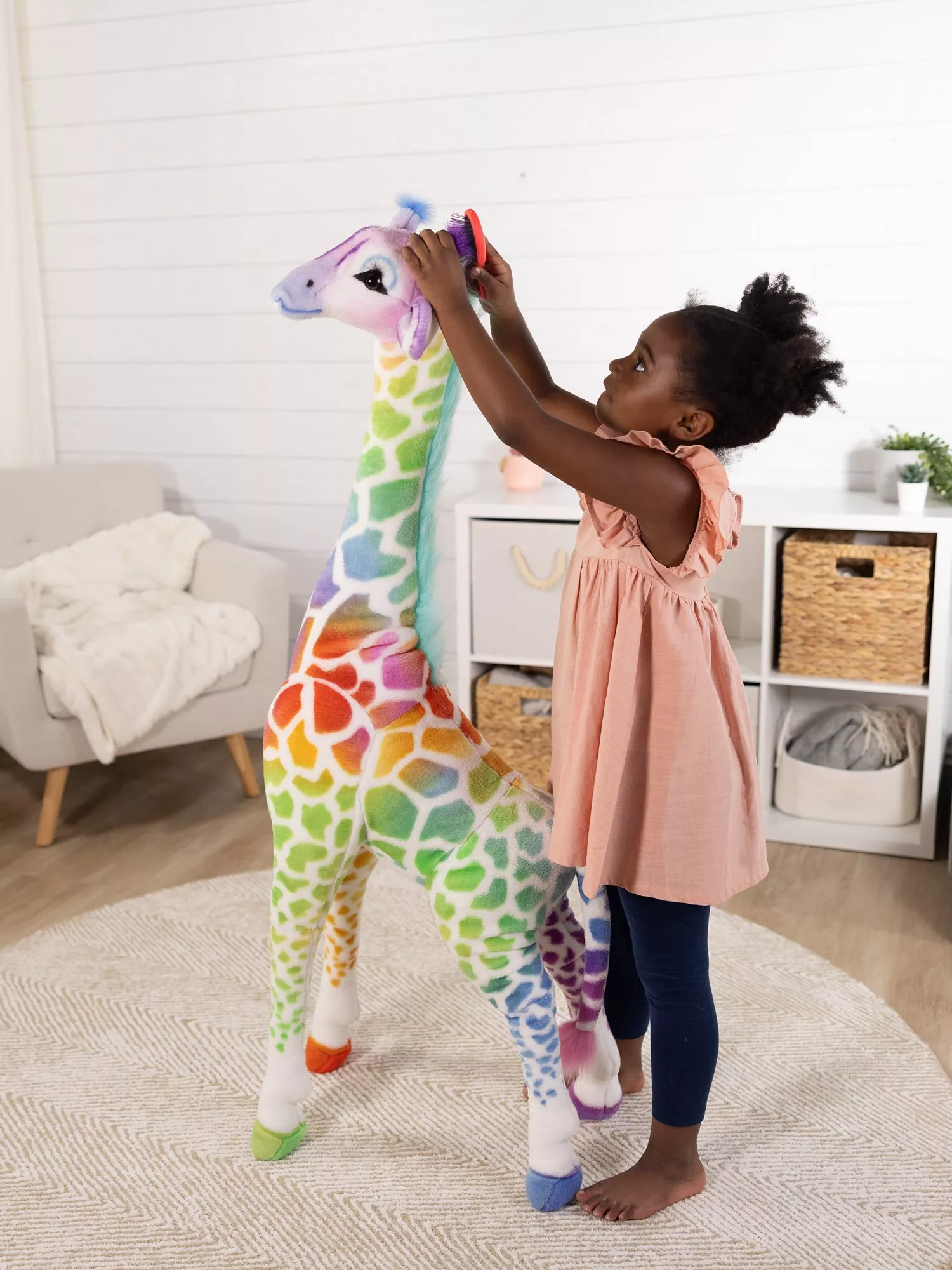 Melissa and doug giant stuffed giraffe online