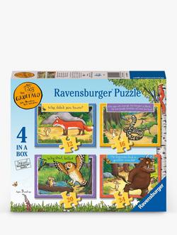 Ravensburger Gruffalo 4 in a Box Puzzle, Multi