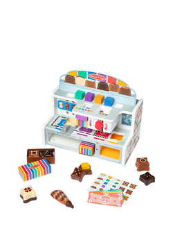 Melissa & Doug Wooden Chocolate Factory Play Set, Multi