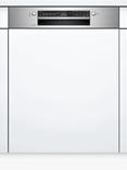 Bosch Series 2 SMI2HTS02G Semi Integrated Dishwasher, Stainless Steel