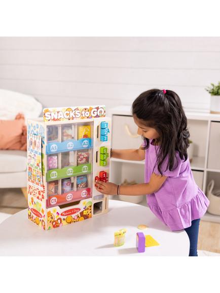 Melissa & Doug Wooden Vending Machine Toy - view 2, Multi