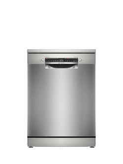Bosch Series 4 Freestanding Dishwasher, SMS4EKW06G, SMS4EKI06G, Silver Inox