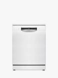 Bosch Series 4 SMS4EMW06G Freestanding Dishwasher, White