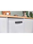 Bosch Series 6 SMS6ZCW10G Freestanding Dishwasher, White