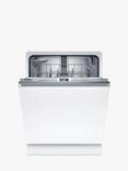 Bosch Series 4 SMV4EAX23G Integrated Dishwasher, Stainless Steel