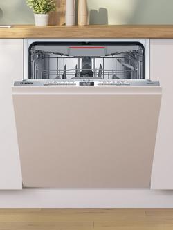 Bosch Series 4 SMV4ECX23G Integrated Dishwasher, Stainless Steel - view 2, Stainless Steel