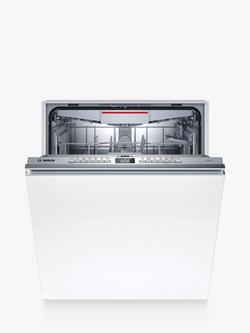 Bosch Series 4 SMV4HVX00G Fully Integrated Dishwasher, Stainless Steel, Stainless Steel