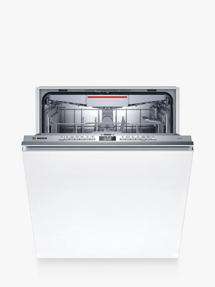Bosch Series 4 SMV4HVX00G Fully Integrated Dishwasher, Stainless Steel, Stainless Steel