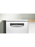Bosch Series 4 SPS4HMW49G Freestanding Slimline Dishwasher, White