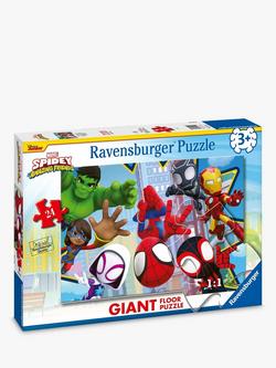 Spidey & His Amazing Friends Giant Floor Puzzle, 24 Pieces, Multi