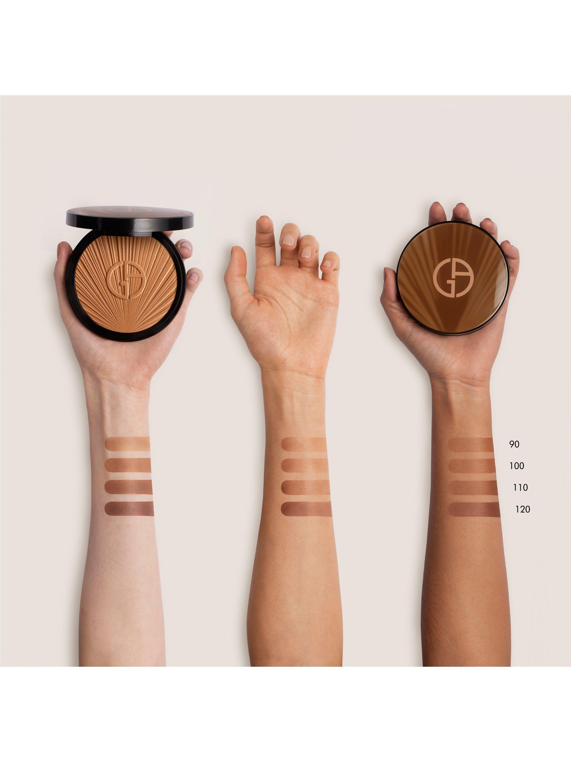 Product image 3 of 7, which shows Giorgio Armani Luminous Silk Sunlit Creamy Bronzing Powder, 100
