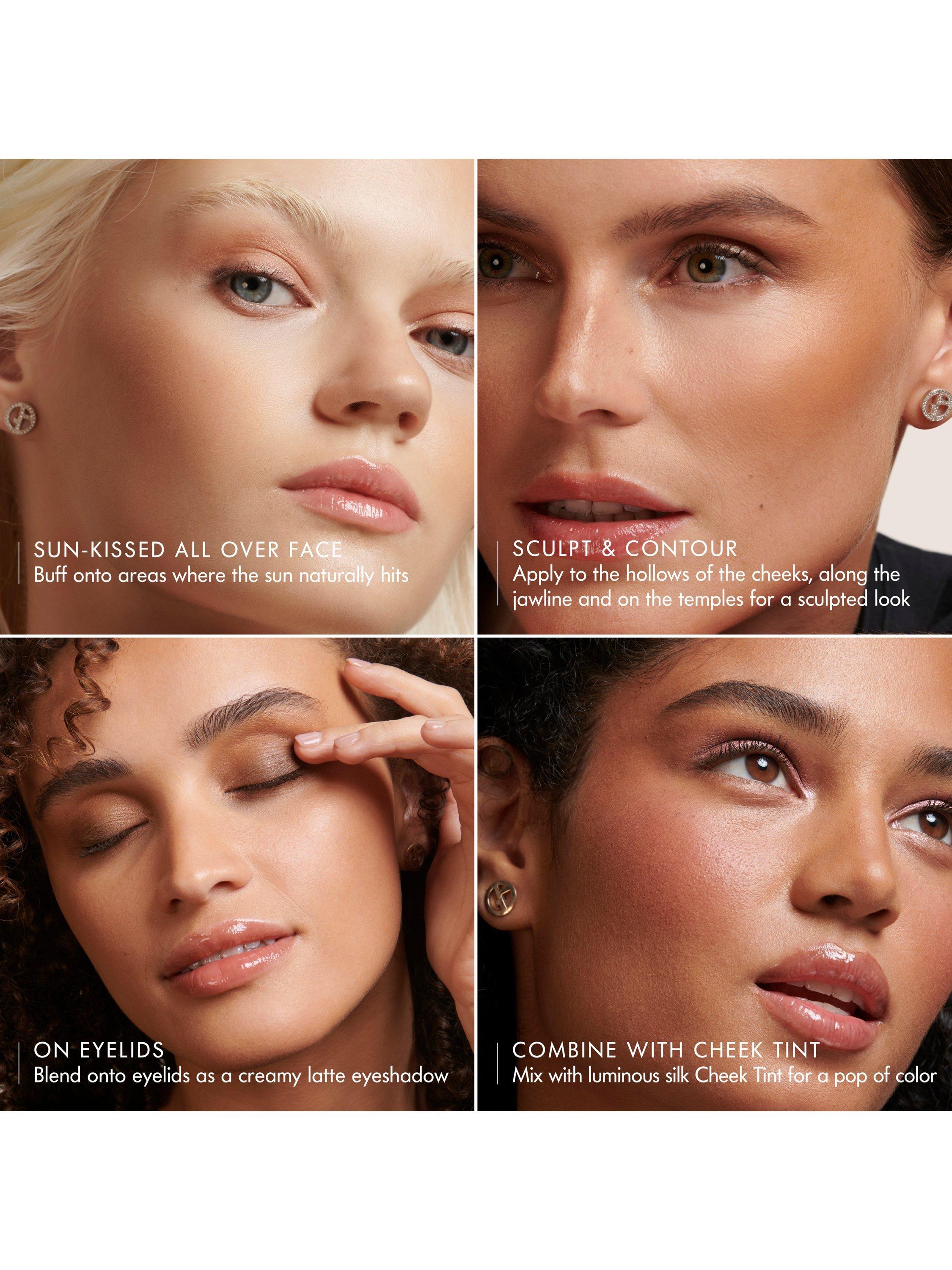 Product image 5 of 7, which shows Giorgio Armani Luminous Silk Sunlit Creamy Bronzing Powder, 100
