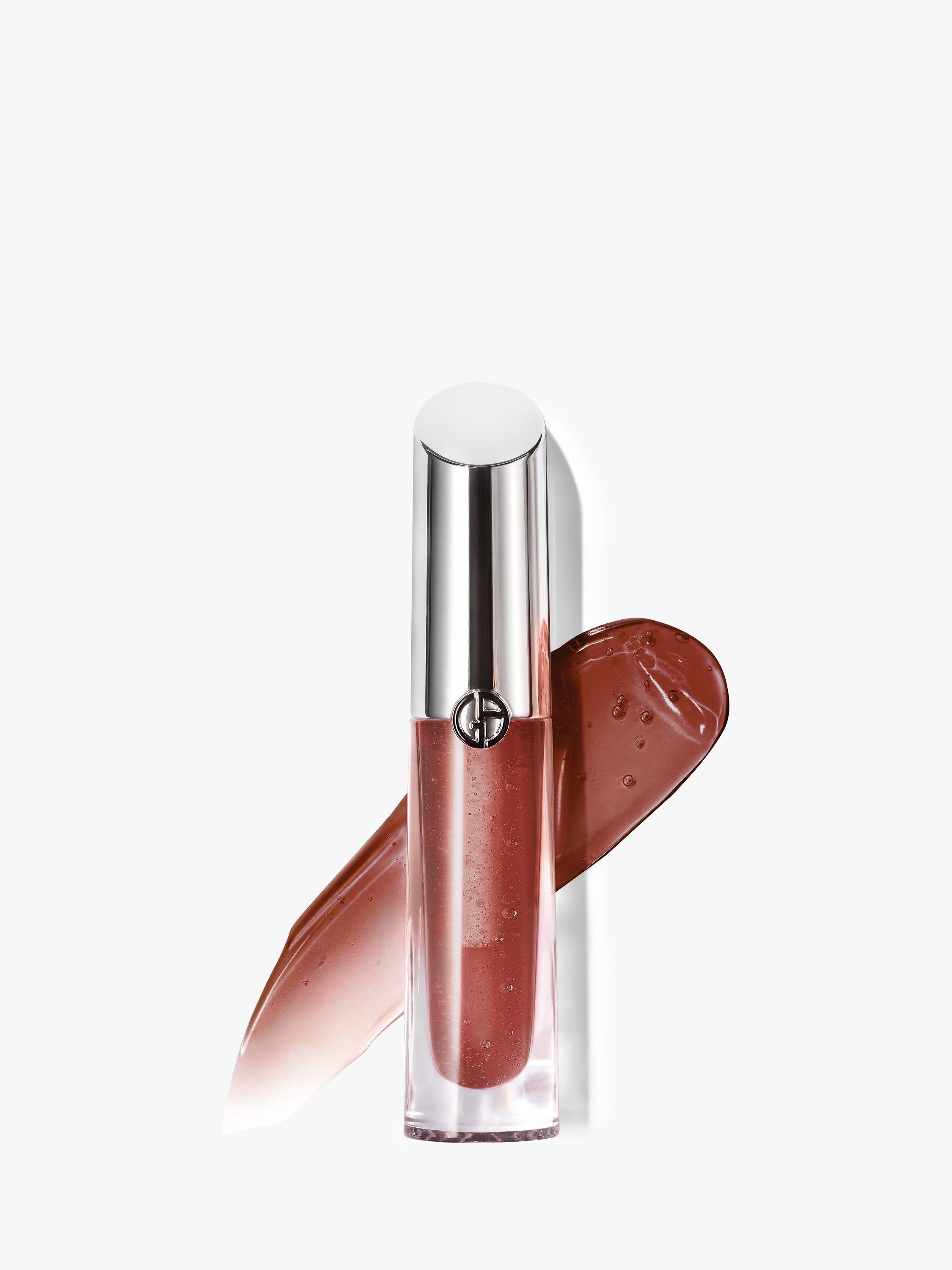 Product image 1 of 7, which shows Giorgio Armani Prisma Glass Lip Gloss, 06 Amber Shine