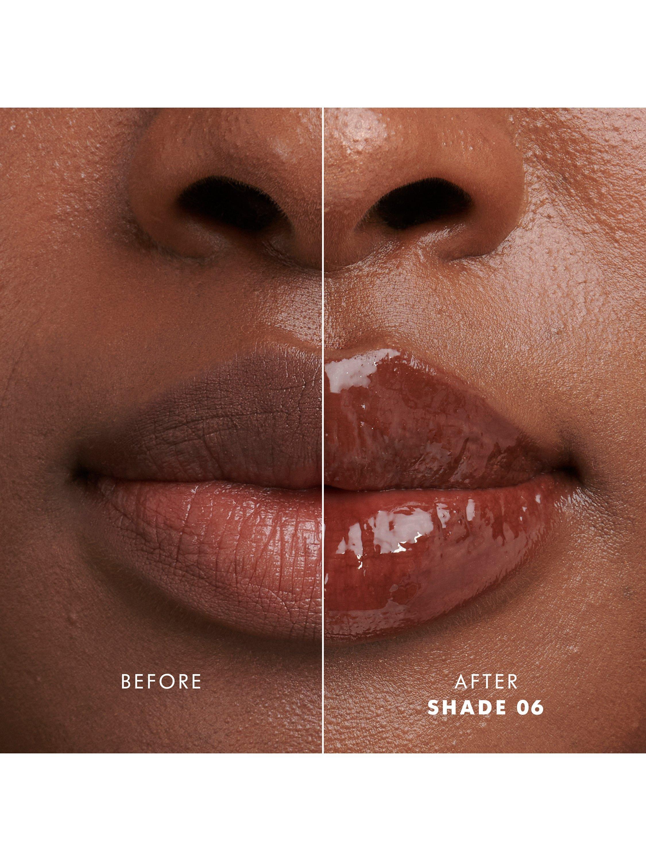 Product image 4 of 7, which shows Giorgio Armani Prisma Glass Lip Gloss, 06 Amber Shine