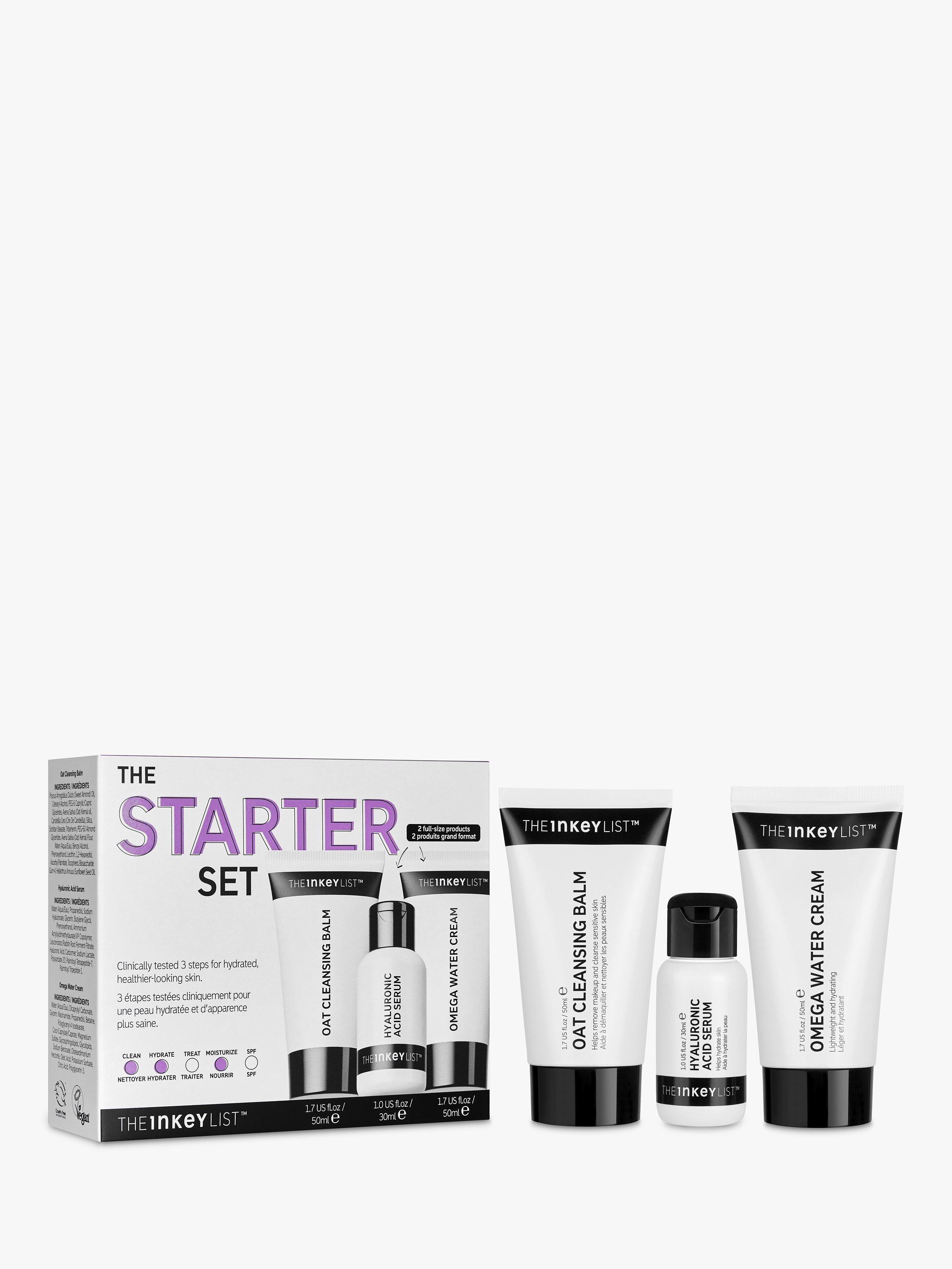 Product image 1 of 3, which shows The INKEY LIST The Starter Set Skincare Gift Set