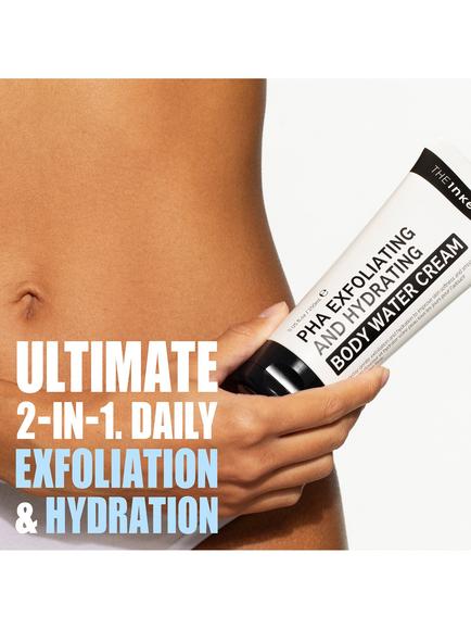 The INKEY List PHA Exfoliating and Hydrating Body Water Cream, 150ml - view 2, 