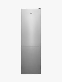 AEG RCB636E2MX Freestanding 60/40 Fridge Freezer, Stainless Steel, Stainless Steel