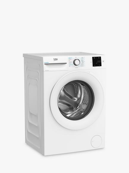 Beko BM3WT3841W Freestanding Washing Machine, 8kg Load, 1400rpm, White - view 2, White