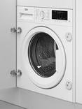Beko WTIK94121F Integrated Washing Machine, 9kg Load, 1400rpm Spin, White