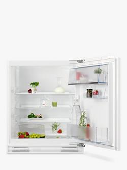 AEG NSK6I82EF Integrated Under Counter Fridge, White, White