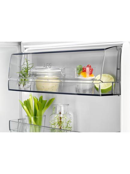AEG NSK6I82EF Integrated Under Counter Fridge, White - view 2, White
