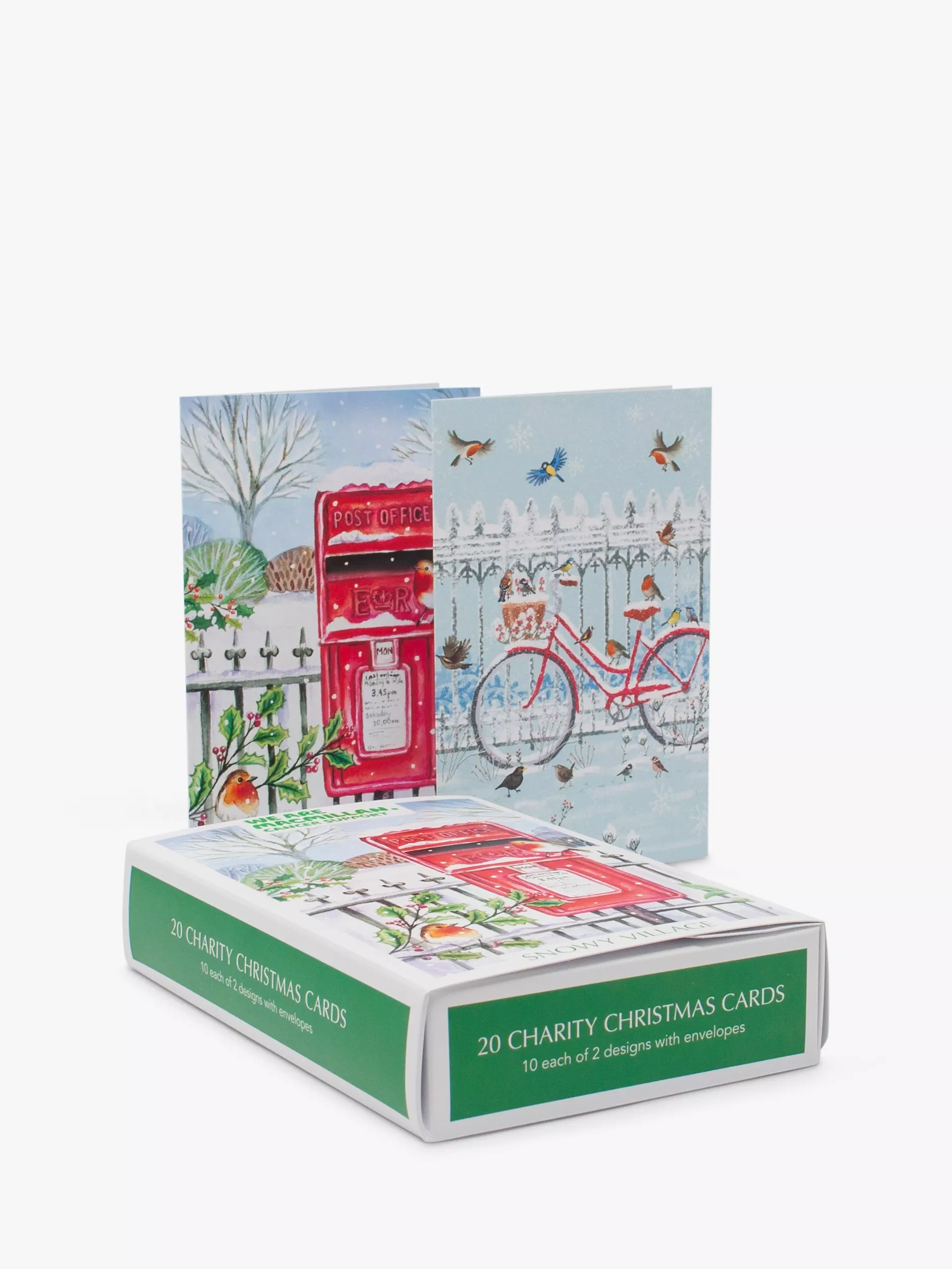 Museums & Galleries Post Box Charity Christmas Cards, Box of 20