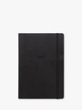 Letts A5 Edge Week to View 2025 Diary, Black