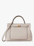 Mulberry Medium Islington Silky Calf Leather Tote, Chalk