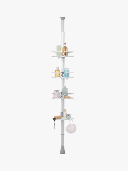 OXO Good Grips Quick-Extend Aluminium Pole Caddy, Silver