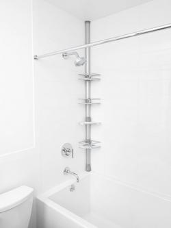 OXO Good Grips Quick-Extend Aluminium Pole Caddy - view 2, Silver